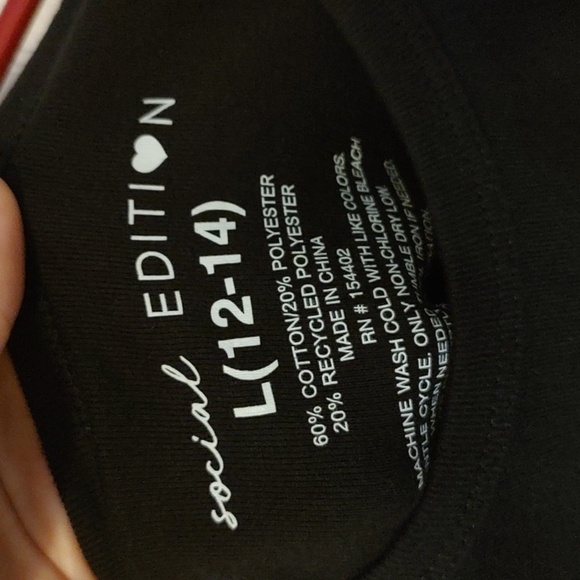 Social Edition Black 'Over It' Graphic Tee - Picture 3 of 7